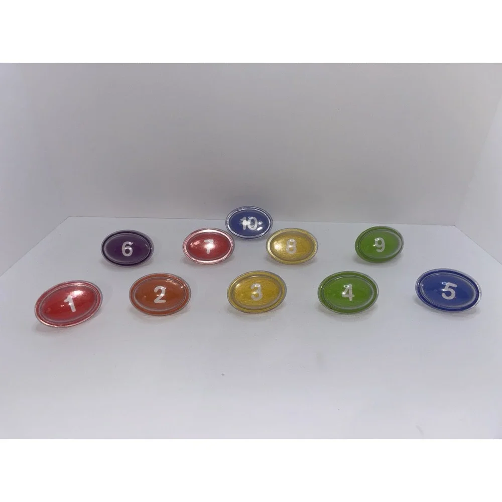 Lakeshore Float‎ & Find Number Bubbles 10 Pieces Only 1-10 Pre-K Sensory Table
